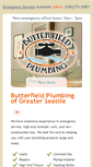 Mobile Screenshot of butterfieldplumbing.com